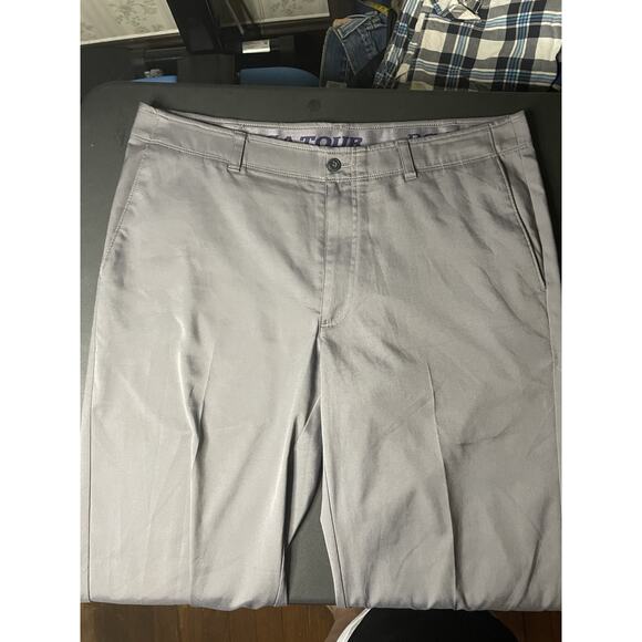 Men’s PGA Tour Golf Pants Grey Size 36x30 - Picture 2 of 5